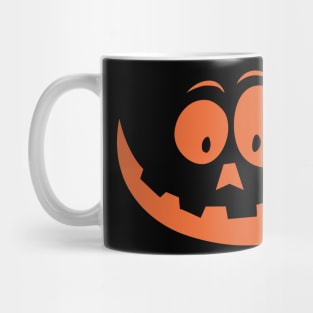 Pumpkin Face Halloween Mug